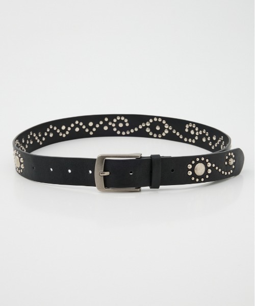 SLY（スライ） ベルト 「2026SS新作」F/LEATHER STUDS BELT フェイク