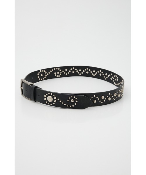 SLY（スライ） ベルト 「2026SS新作」F/LEATHER STUDS BELT フェイク