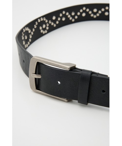 SLY（スライ） ベルト 「2026SS新作」F/LEATHER STUDS BELT フェイク