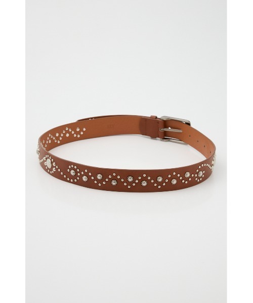 SLY(スライ) ベルト 「2026SS新作」F/LEATHER STUDS BELT フェイク SLY(スライ) ベルト 「2026SS新作」F/LEATHER STUDS BELT フェイク