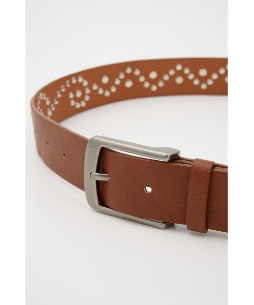 SLY（スライ） ベルト 「2026SS新作」F/LEATHER STUDS BELT フェイク