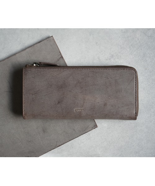 genten（ゲンテン） 財布 プレッソ Lファスナー長財布 メンズ 
