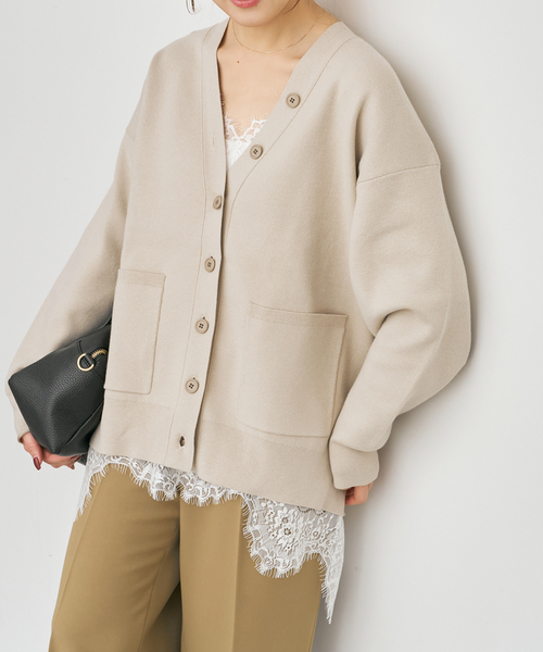 Spick＆Span（スピック アンド スパン） カーディガン ウォッシャブル