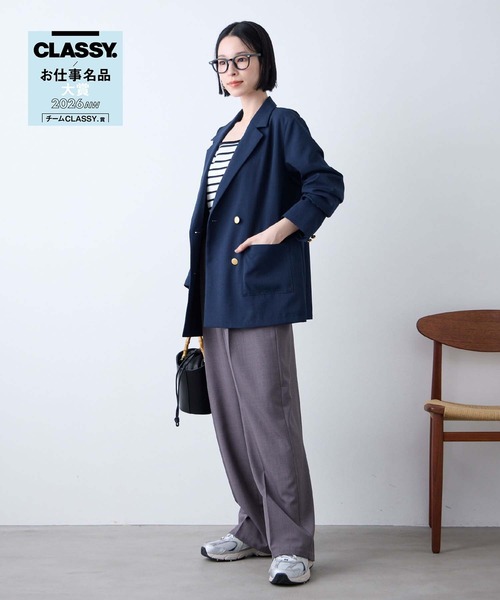 Aunely ジャケット テーラードジャケット 「CLASSY.お仕事名品チーム