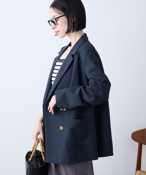 Aunely ジャケット テーラードジャケット 「Aunely」すぐサラ UV