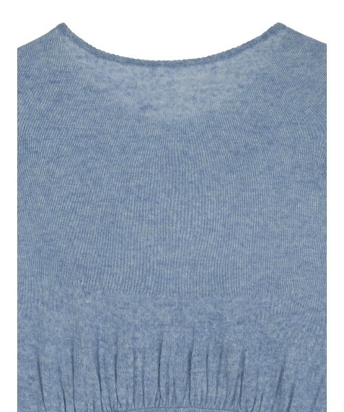 Ameri（アメリ） ニット セーター FLUFFY SHEER FRILL KNIT TOP
