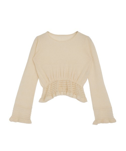 ニット/セーター Ameri FLUFFY SUMMER KNIT TANK Ameri VINTAGE - Ameri FLUFFY SUMMER KNIT TANKの通販 by Riii's shop