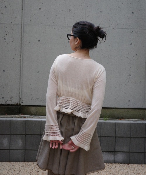 アメリ AMERI ファーケーブルニット Ameri vintage ファーケーブルニット 【公式通販】