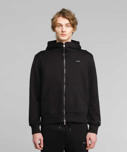♡*様 TATRAS ブラック フルジップパーカー TATRAS（タトラス） ジップアップパーカー 2 ブラック メンズ