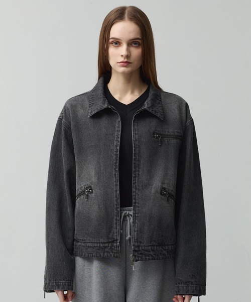 CALLNE デニムジャケット gジャン Vintage Zip Denim Jacket