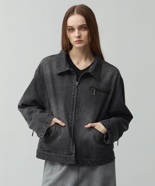 CALLNE デニムジャケット gジャン Vintage Zip Denim Jacket