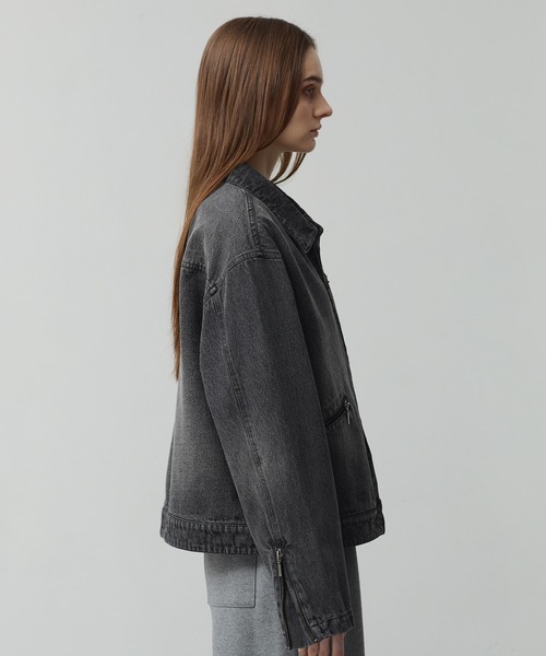 CALLNE デニムジャケット gジャン Vintage Zip Denim Jacket