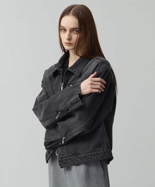 CALLNE デニムジャケット gジャン Vintage Zip Denim Jacket