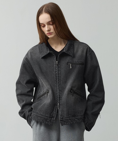 CALLNE デニムジャケット gジャン Vintage Zip Denim Jacket
