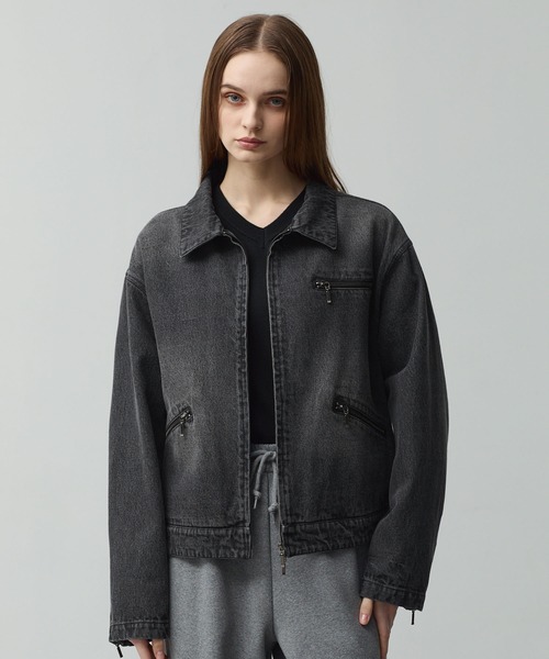 CALLNE デニムジャケット gジャン Vintage Zip Denim Jacket