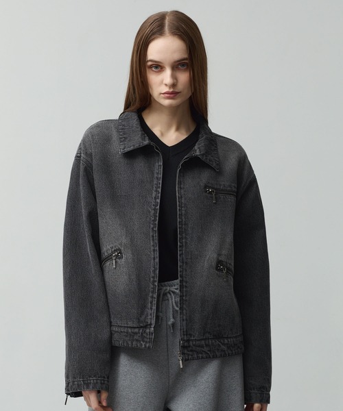 CALLNE デニムジャケット gジャン Vintage Zip Denim Jacket