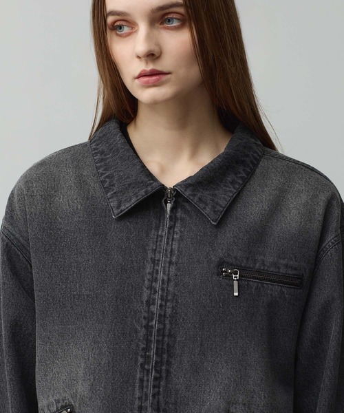 CALLNE デニムジャケット gジャン Vintage Zip Denim Jacket