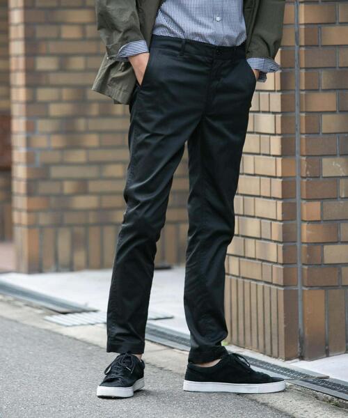 「URBAN RESEARCH ROSSO MEN」 チノパンツ SMALL ネイビー メンズ_画像3