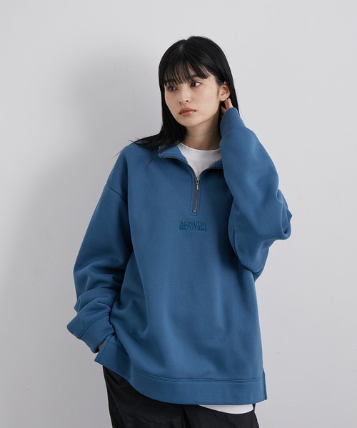 「JUNRED」 スウェットカットソー M ワイン メンズ_画像6