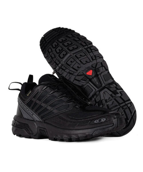 「SALOMON」 ローカットスニーカー 23cm ブラック メンズの画像