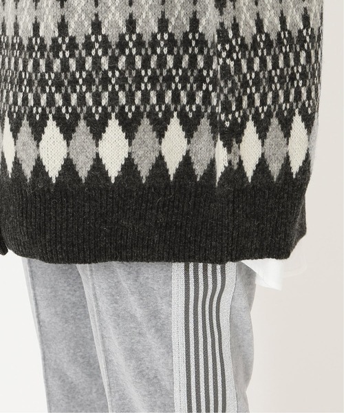 「CITYSHOP」 ニットベスト FREE グレー レディース_画像9