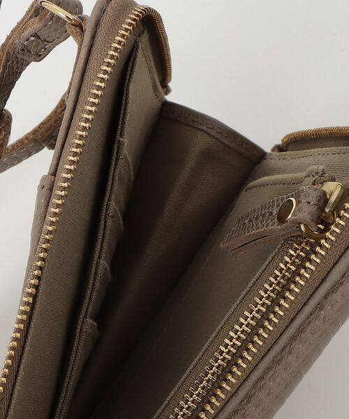 「VIOLAd'ORO」 ショルダーバッグ - ベージュ レディース_画像4