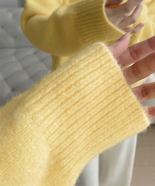 「Girly Doll」 長袖ニット F ボルドー レディース_画像9