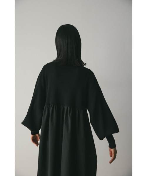 「STYLEMIXER」 ドッキングワンピース SMALL ブルー レディース_画像6