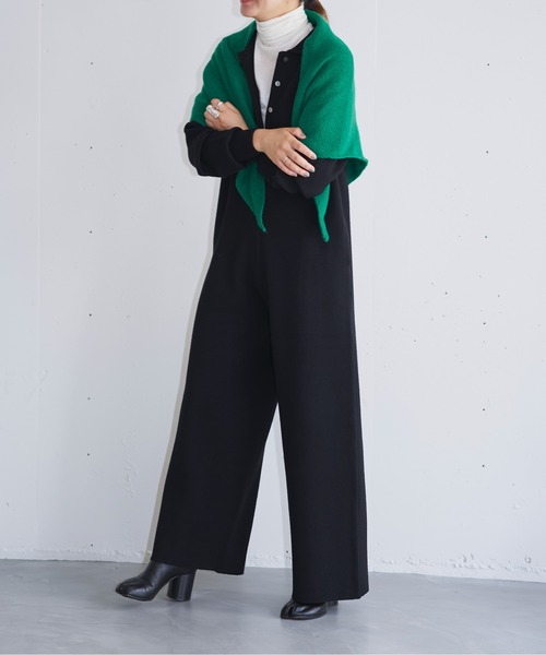 「hwyl」 オールインワン MEDIUM グレー レディース_画像5