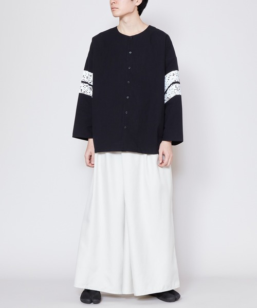 「カヤ」 長袖シャツ FREE グリーン メンズ_画像7