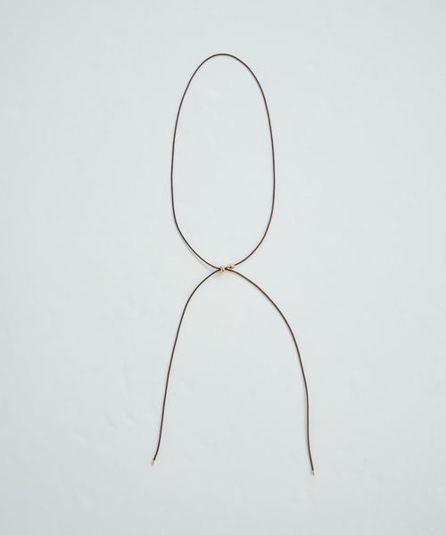 「PUAL CE CIN」 チョーカー FREE ブラウン系その他 レディース_画像6