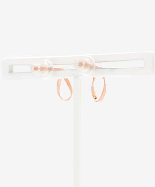 「ESTELLE」 ピアス(両耳用) - ピンクゴールド レディース_画像4