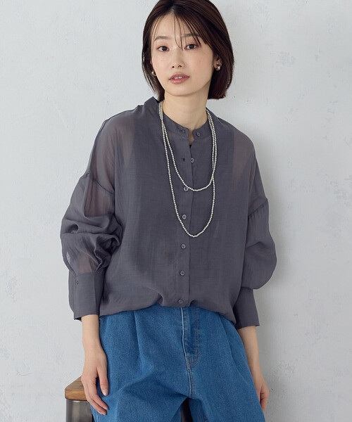 COMME CA ISM（コムサイズム） tシャツ 「セットアイテム」シアー