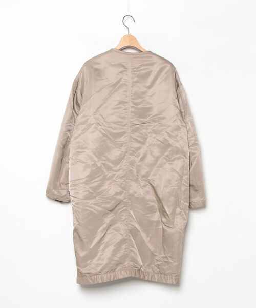 BEAUTY&YOUTH UNITED ARROWS　ノーカラーコート BEAUTY＆YOUTH UNITED ARROWS ノーカラーコート S モカ レディース