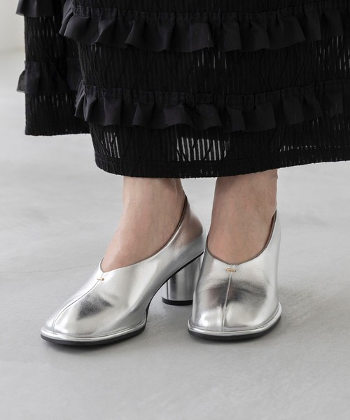 「menue」 シューズ 24.0cm ブラック レディース_画像6