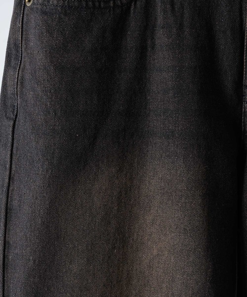 「INTER FACTORY」 デニムパンツ MEDIUM ブラック メンズ_画像9
