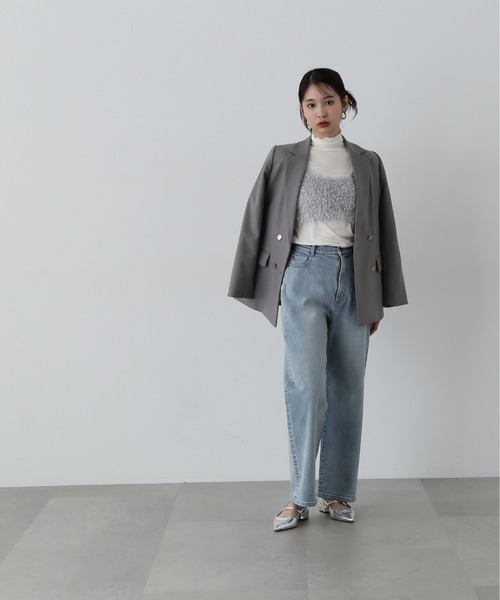 「N.（N. Natural Beauty Basic）」 テーラードジャケット SMALL ブラウン レディースの画像