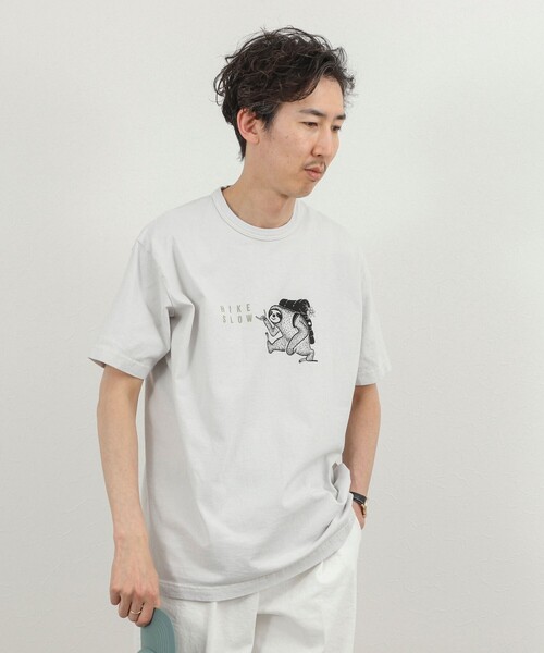NOLLEY'S（ノーリーズ） tシャツ 別注 ナマケモノ ワンポイント