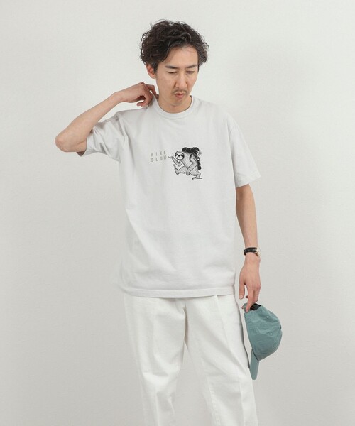 NOLLEY'S（ノーリーズ） tシャツ 別注 ナマケモノ ワンポイント