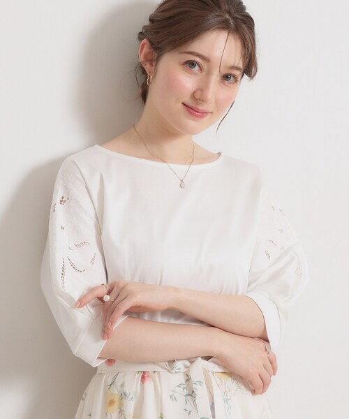 Couture Brooch（クチュール ブローチ） tシャツ 「接触冷感・UVカット 