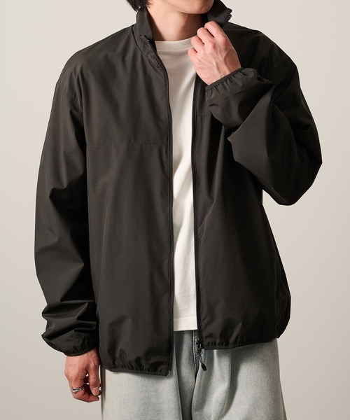 МＨLノーカラーナイロンジャケット MAGASIN DE MODE HAUS ナイロンジャケット 「HAUS」ALL WEATHER裏