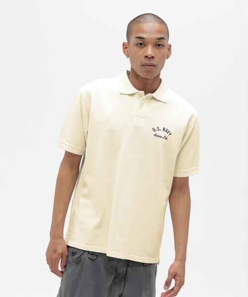 AVIREX（アヴィレックス） ポロシャツ 半袖 EMB POLO SHIRT ”SEAL
