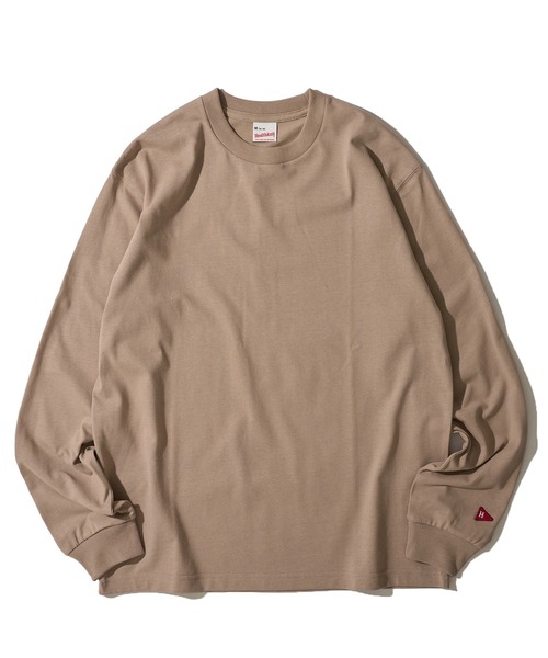 「Healthknit」 長袖Tシャツ MEDIUM オフホワイト メンズ_画像6