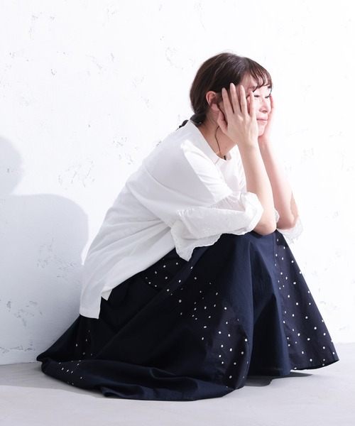 soulberry（ソウルベリー） ロング スカート 「わがまま別注」夜空の