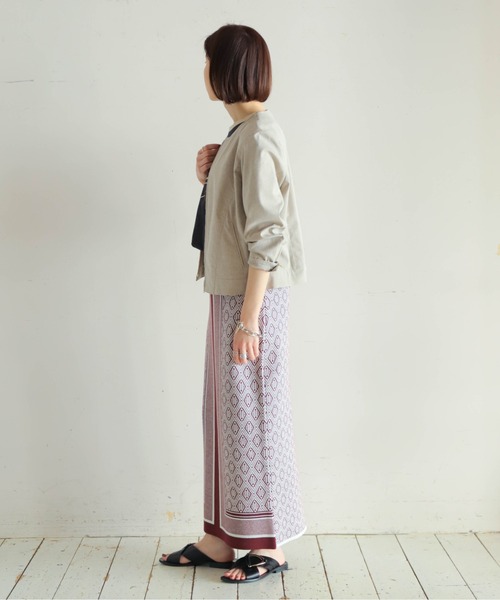 「NOMBRE IMPAIR」 ブルゾン FREE グレー レディース_画像8