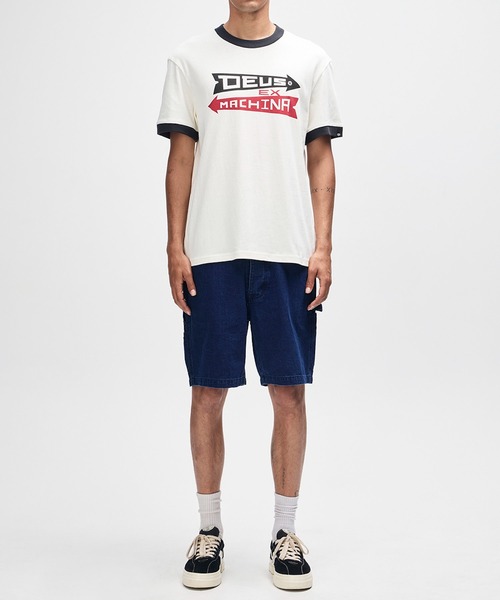 DEUS EX MACHINA（デウスエクスマキナ） tシャツ ARROWS RINGER TEE