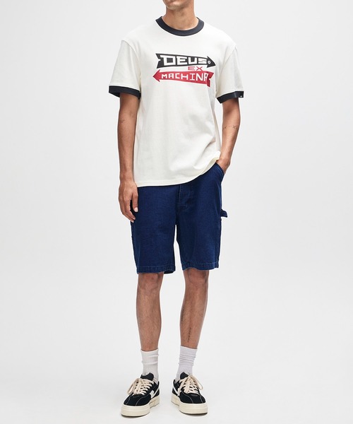 DEUS EX MACHINA（デウスエクスマキナ） tシャツ ARROWS RINGER TEE