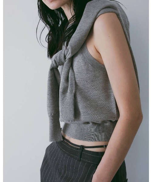 セーター ニット Highgauge Sheer Cardigan 62610522 メンズの画像