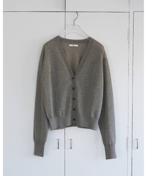 セーター ニット Highgauge Sheer Cardigan 62610522 メンズの画像