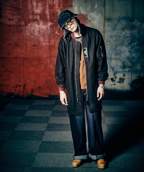 glamb（グラム） ワイドパンツ ジーンズ Roll Up Baggy Denim / ロール